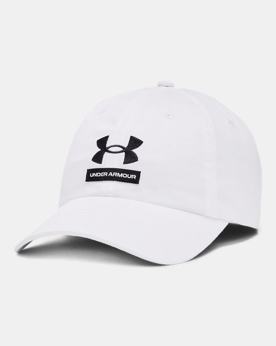 男士UA Branded運動帽 in White image number 0